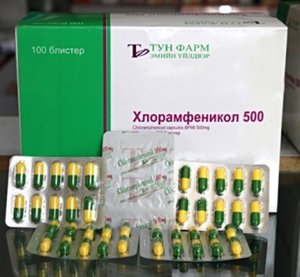 Хлорамфеникол Хлорамфеникол