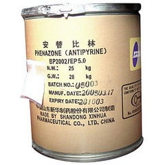 Упаковка препарата Антипирин